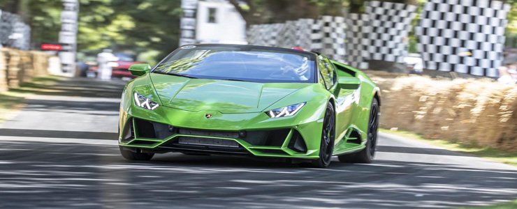 Lamborghini at the Goodwood Festival of Speed 2019