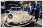 Porsche and Hugo Boss showcase the new 911 and BOSS Fall Winter Collection