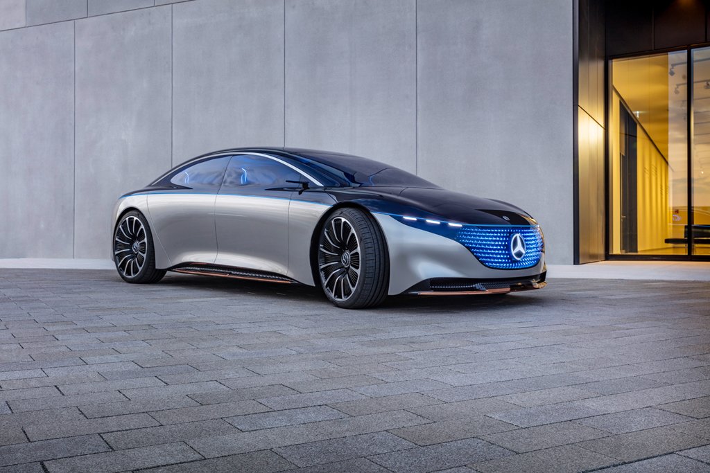 Mercedes-Benz unveils its Vision EQS concept - Sgcarmart