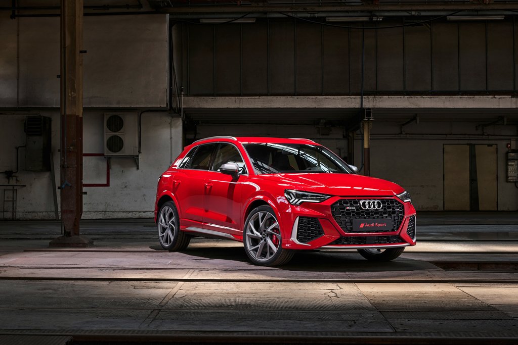 Compact power: Audi unveils the new RSQ3 and RSQ3 Sportback