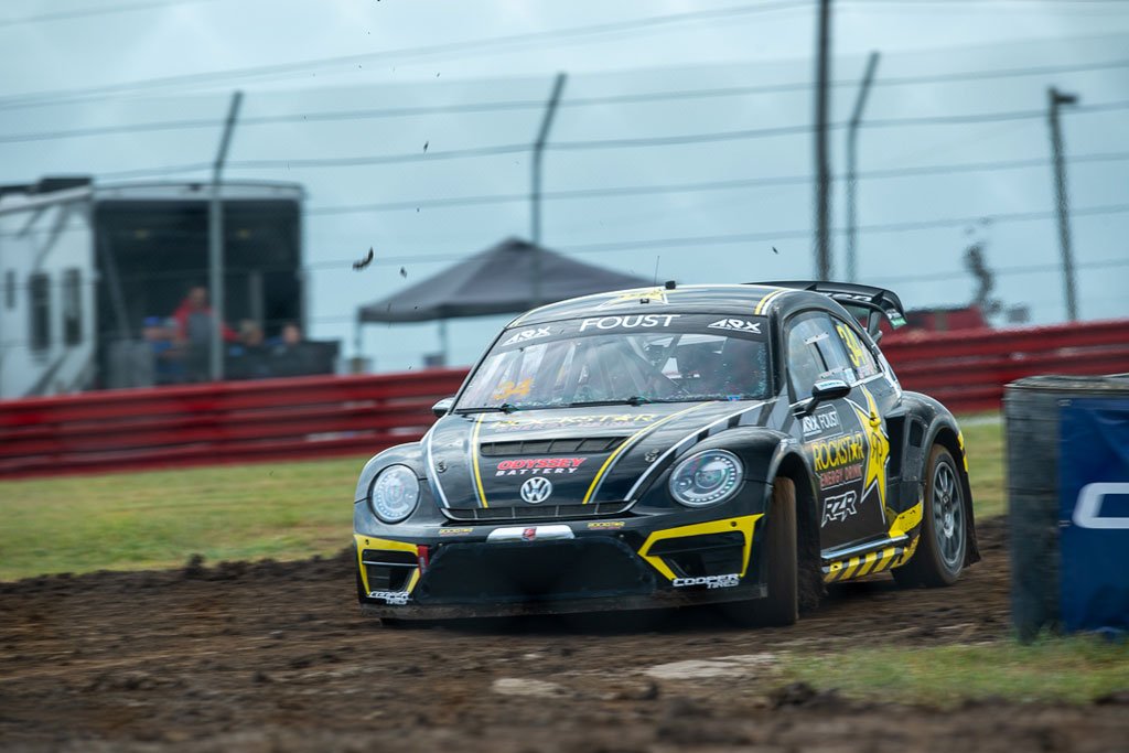 Tanner Foust wins Americas Rallycross title