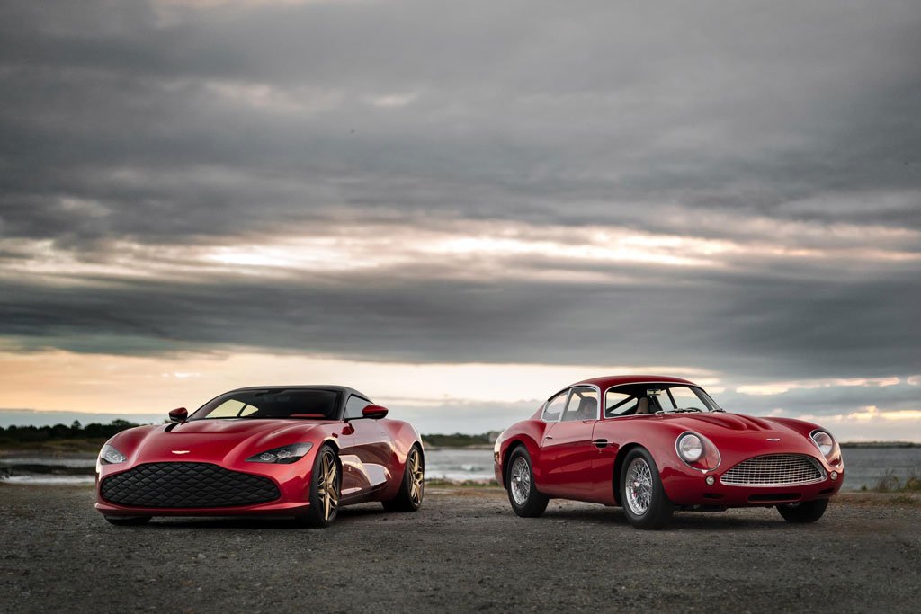 Aston Martin DBS GT Zagato unveiled at Audrain's Newport Concours