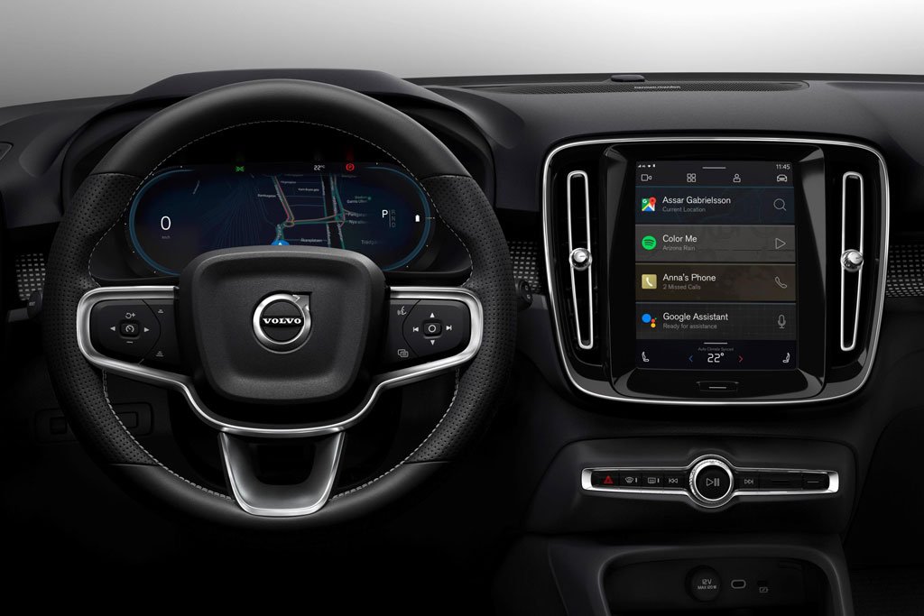 Electric Volvo XC40 to sport new infotainment system with Google tech
