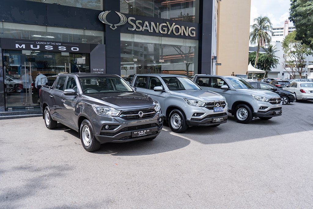 The all new Ssangyong Musso Grand and Musso Sports launched in Singapore