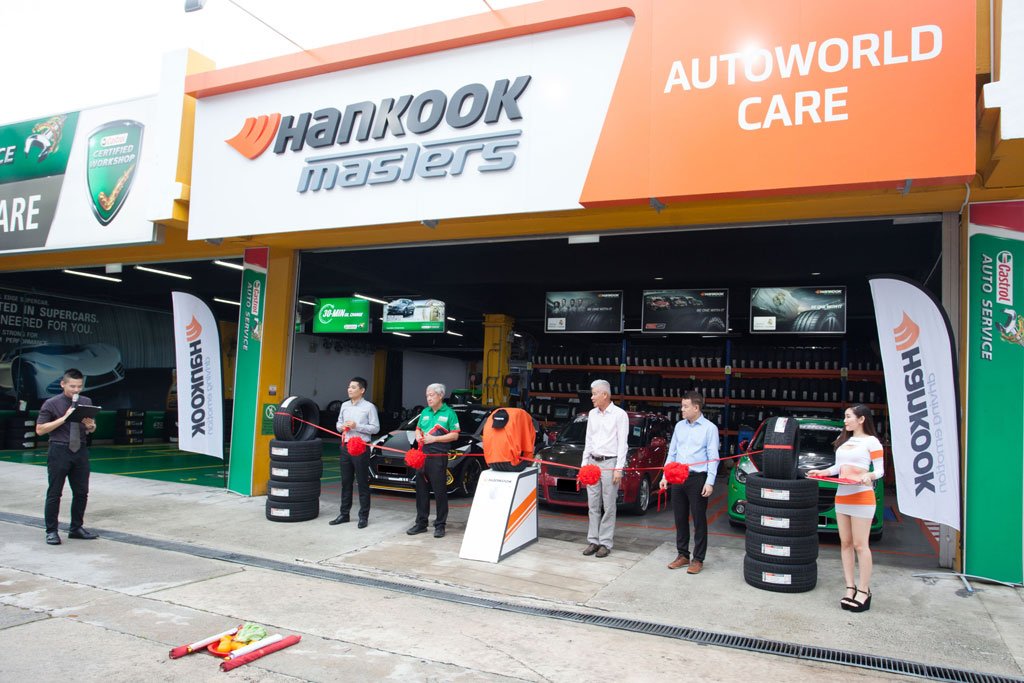Hankook's first Masters outlet opens in Singapore