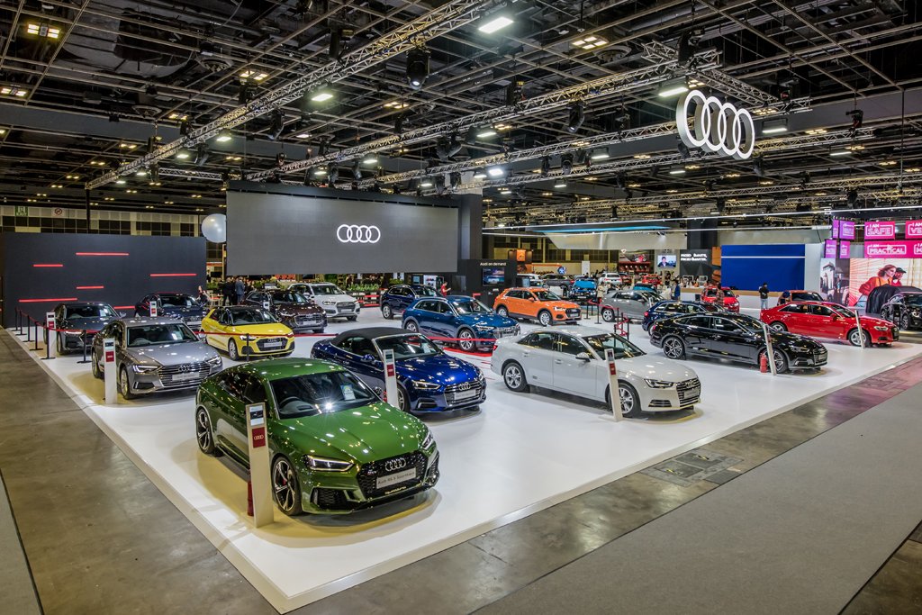 Audi presents its 2020 stars at the Singapore Motor Show