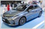 Toyota launches the Corolla Altis at the Singapore Motor Show 2020