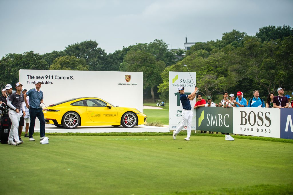 Porsche hosts Porsche X BOSS Pavillion at SMBC Singapore Open