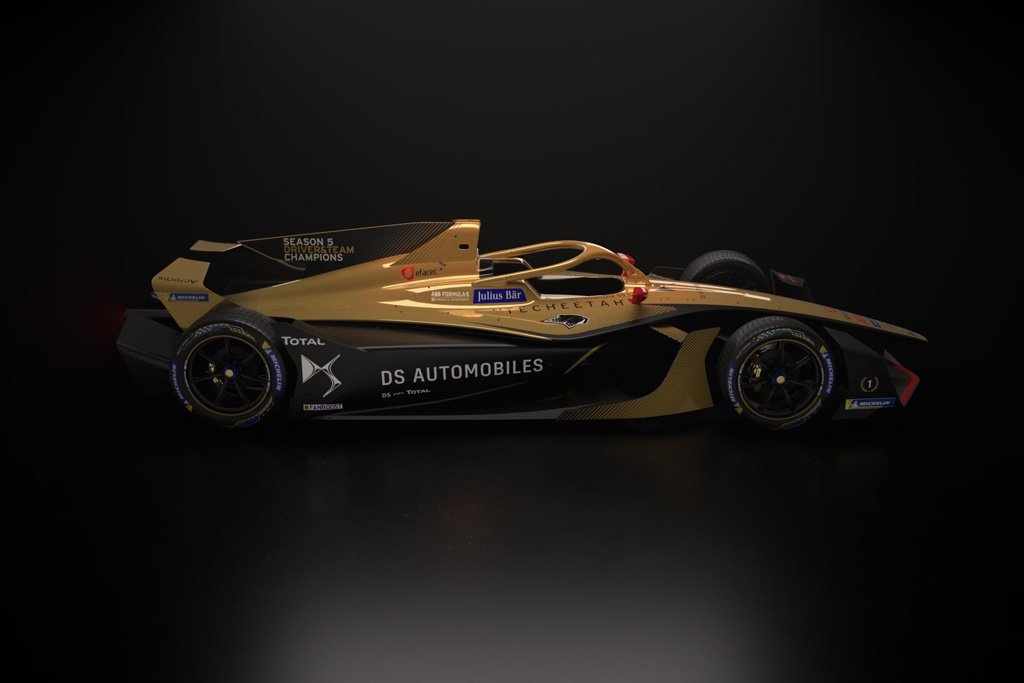 DS Techeetah unveils livery for future Formula E car