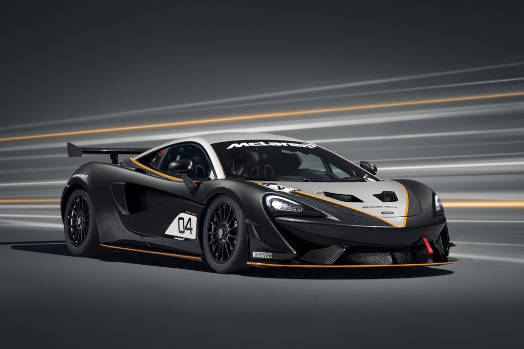 McLaren 570S GT4 race car refreshed for 2020