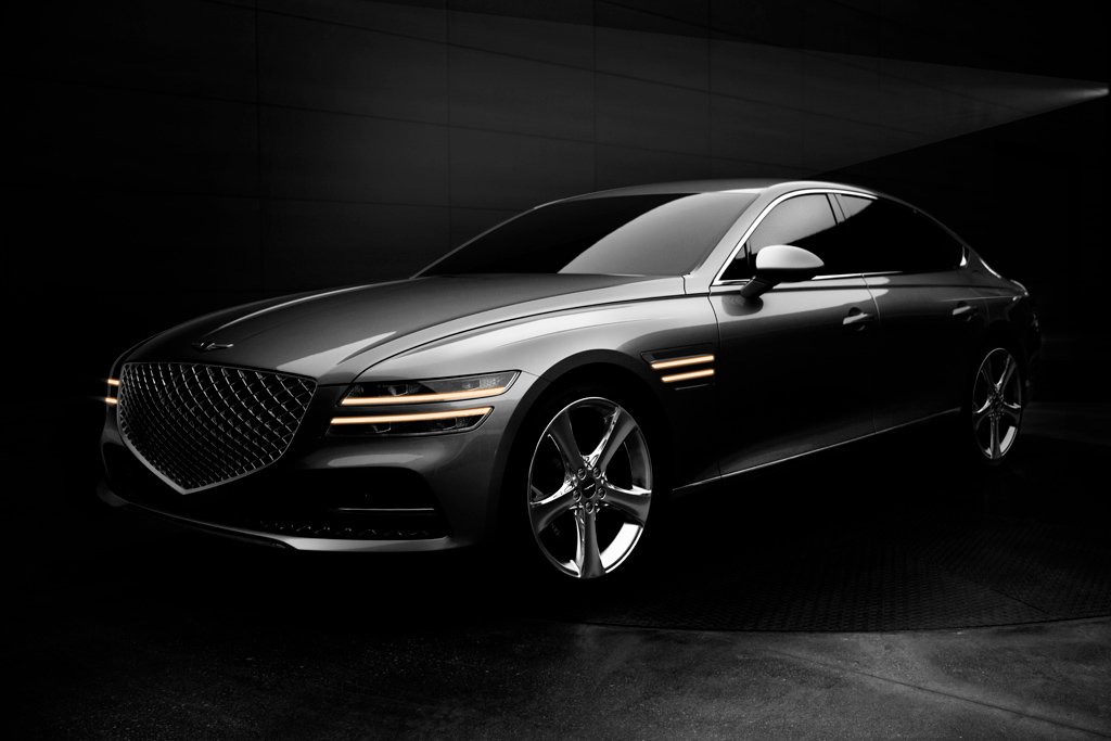 Genesis reveals first renderings of all new G80