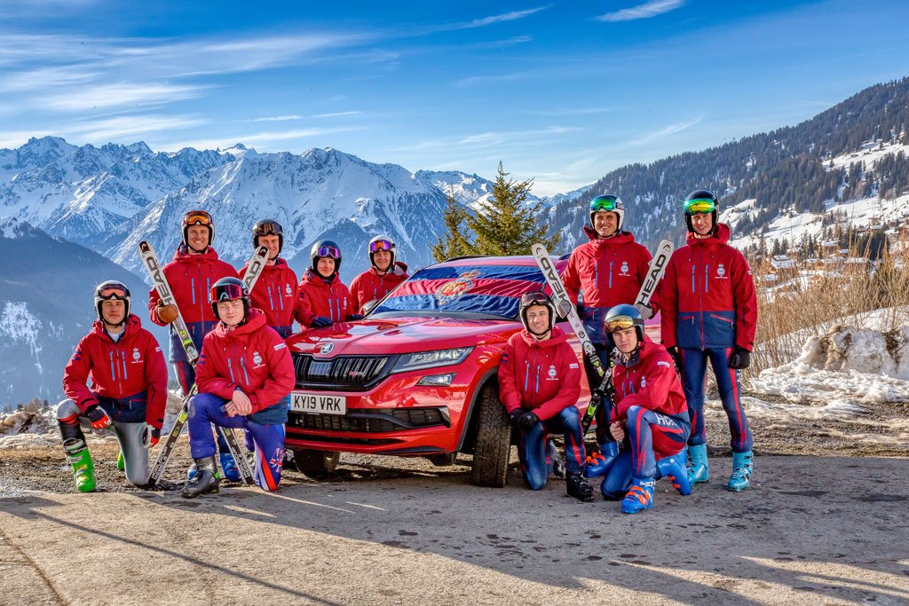 Skoda Kodiaq RS assists British army exercise