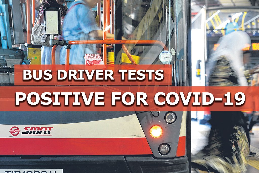 SMRT bus driver tests positive for COVID-19