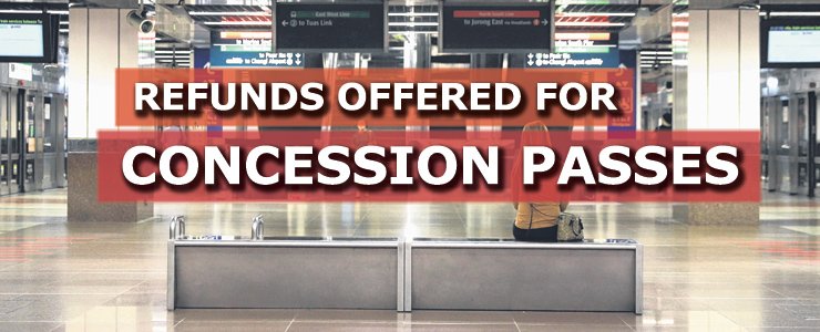 Refunds announced for unused concession passes