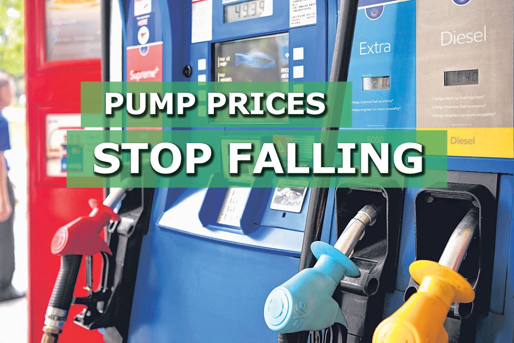 Pump prices for petrol begin to creep upward