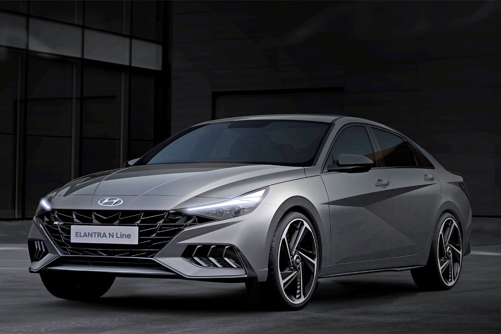 Hyundai unveils first renderings of new Elantra N Line - Sgcarmart