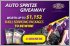 Auto Spritze Giveaway - Servicing packages worth up to $288 each to be won!