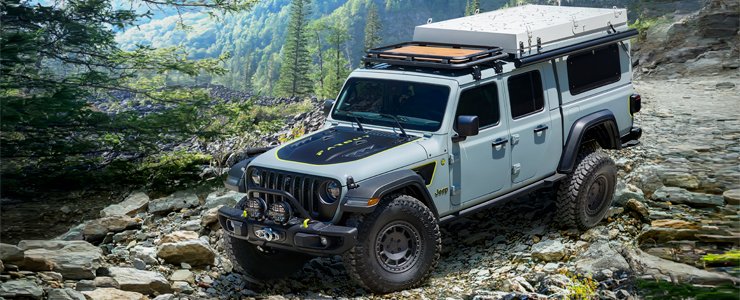 Jeep debuts new Gladiator Farout concept