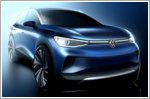 Official sketches of the Volkswagen ID.4 reveal efficiency-driven design