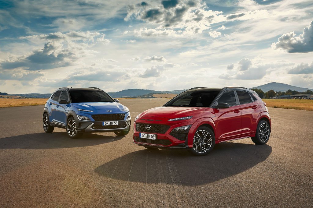 Hyundai unveils updated Kona and Kona N Line