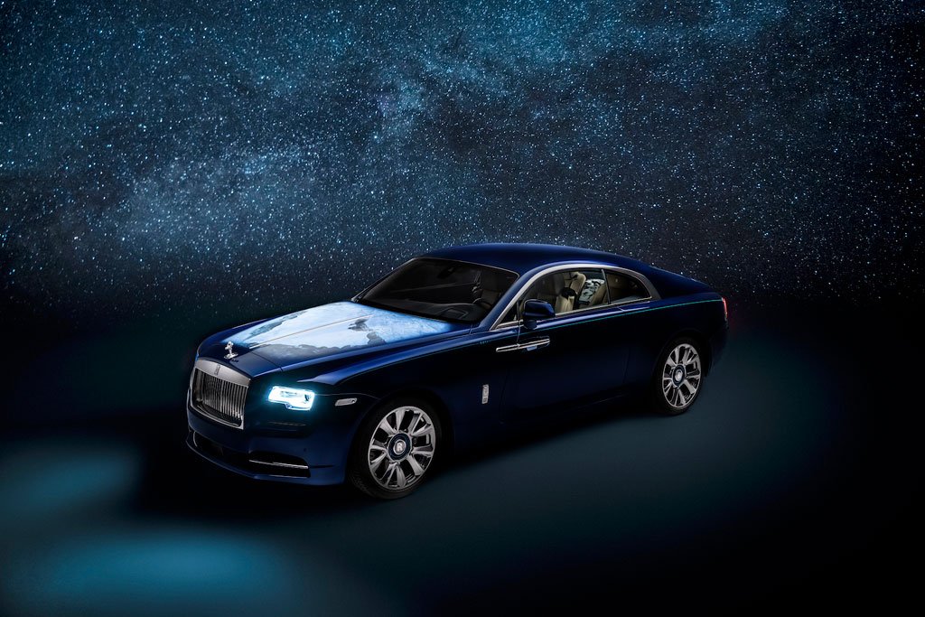 A bespoke Rolls-Royce Wraith inspired by Earth