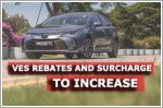 Increased rebates and surcharges under VES from 2021