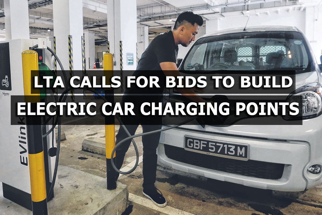 LTA calls for bids to build 600 electric vehicle charging points in 200