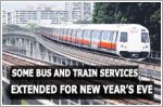 Some bus and train services to be extended on New Year's Eve