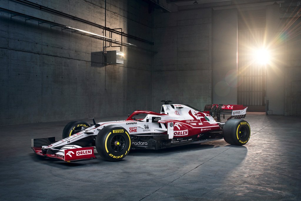 Alfa Romeo Racing Orlen reveals its 2021 car, the C41 - Sgcarmart