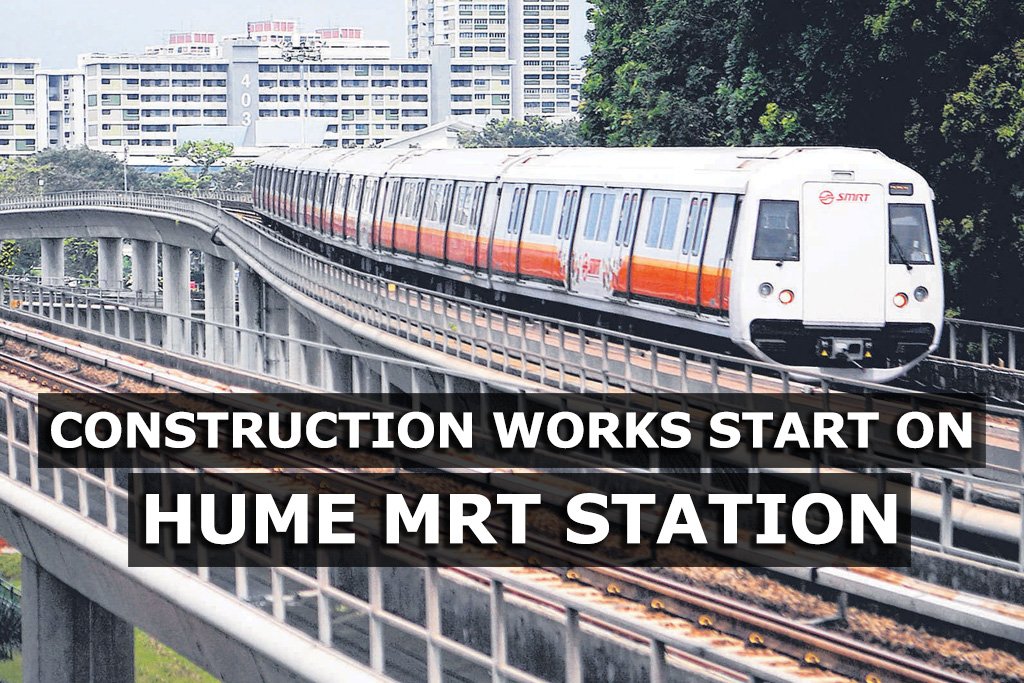Construction works start on longempty Hume MRT Station Sgcarmart