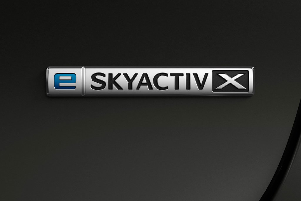 The updated e-Skyactiv X engine is set to make its debut