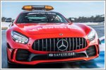 Mercedes-AMG F1 support cars get new paintwork