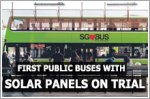 First public buses with solar panels on trial with Go-Ahead for six months