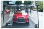 Lexus showcases the LC Convertible at Orchard Road