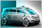 Volkswagen launches international trials of autonomous driving ID. Buzz