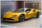 The Ferrari SF90 Spider makes its first appearance in Singapore