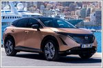 All-electric Nissan Ariya takes to the famous Monaco street circuit for its public driving debut
