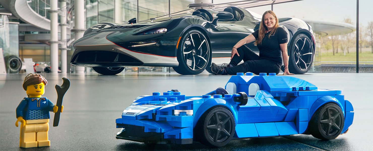 lego mclaren blue