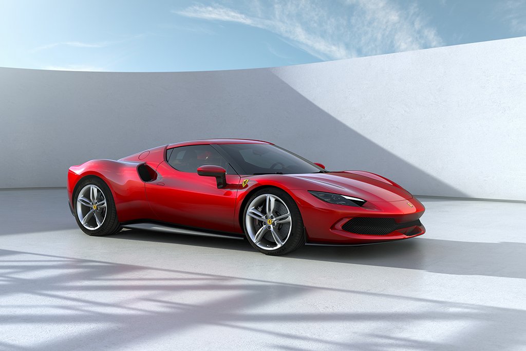 Ferrari presents its all new V6 sports car, the 296 GTB