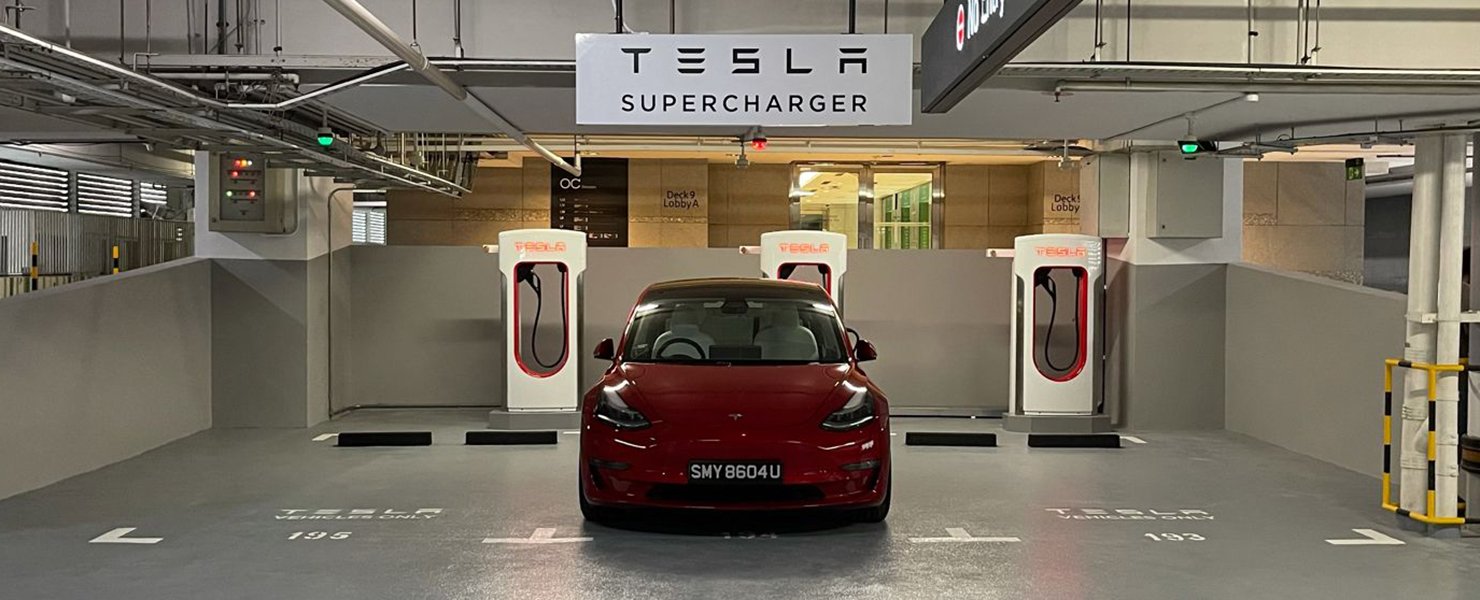 Tesla Debuts New V3 Supercharger In Singapore The First In Southeast Asia