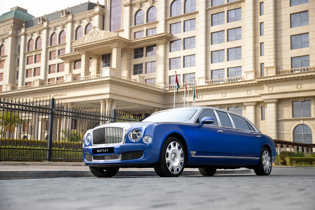 Fancy a coachbuilt and stretched Bentley Mulsanne? Here's your chance