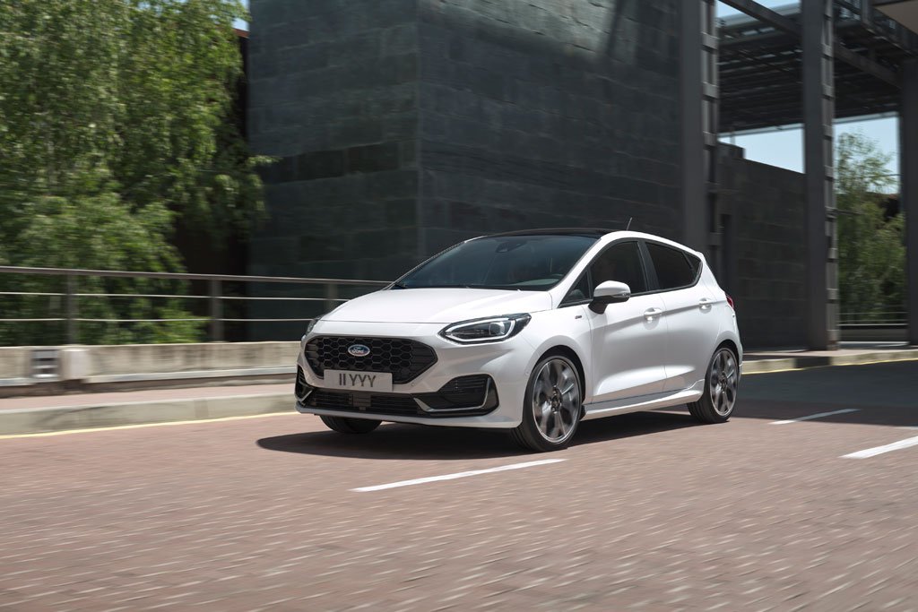 Ford unveils the facelifted Fiesta supermini
