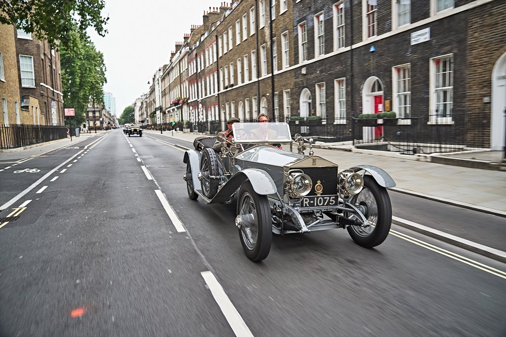 Rolls-Royce recreates 1911 London-Edinburgh Trial