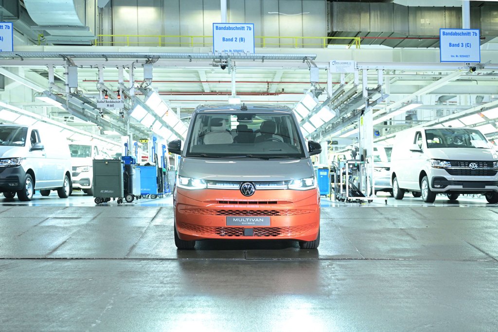 Production begins of Volkswagen Multivan in Hannover, Germany