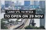 Land VTL to Malaysia to open come 29 November