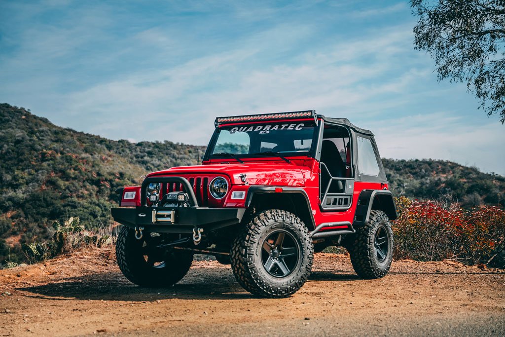 Quadratec hosts giveaway of modified Jeep Wrangler in 