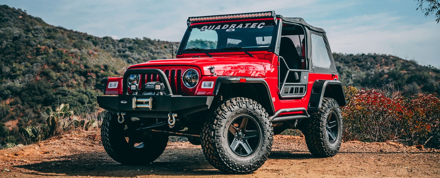 Quadratec hosts giveaway of modified Jeep Wrangler in 