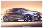 Skoda reveals first design sketches of the Enyaq Coupe iV