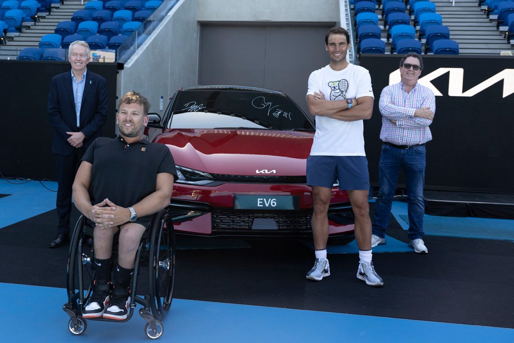 Kia is supporting the Australian Open