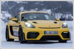 Porsche powers the 718 Cayman GT4 RS with synthetic fuel at GP Ice Race